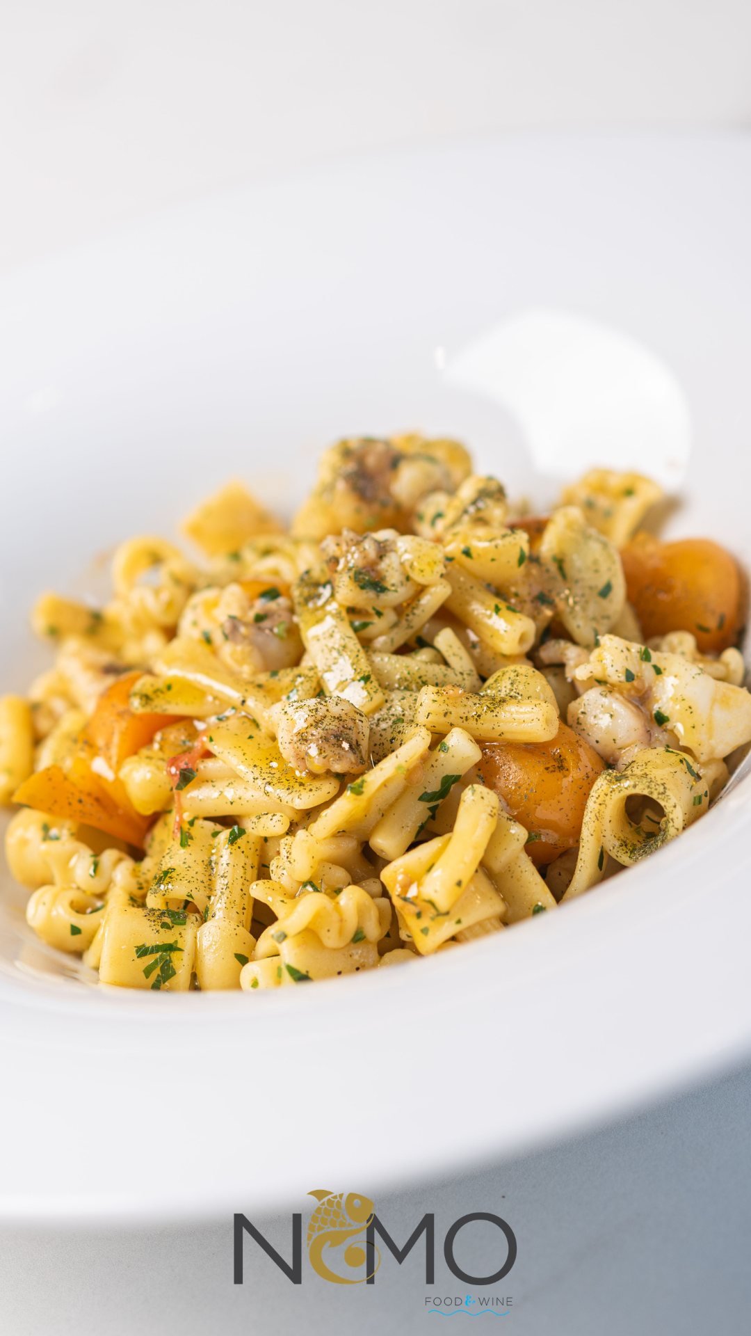 Piatto di pasta Nemo